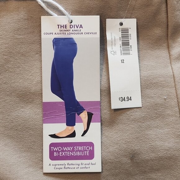 NWT Old Navy the diva pants size 12 - Picture 4 of 7